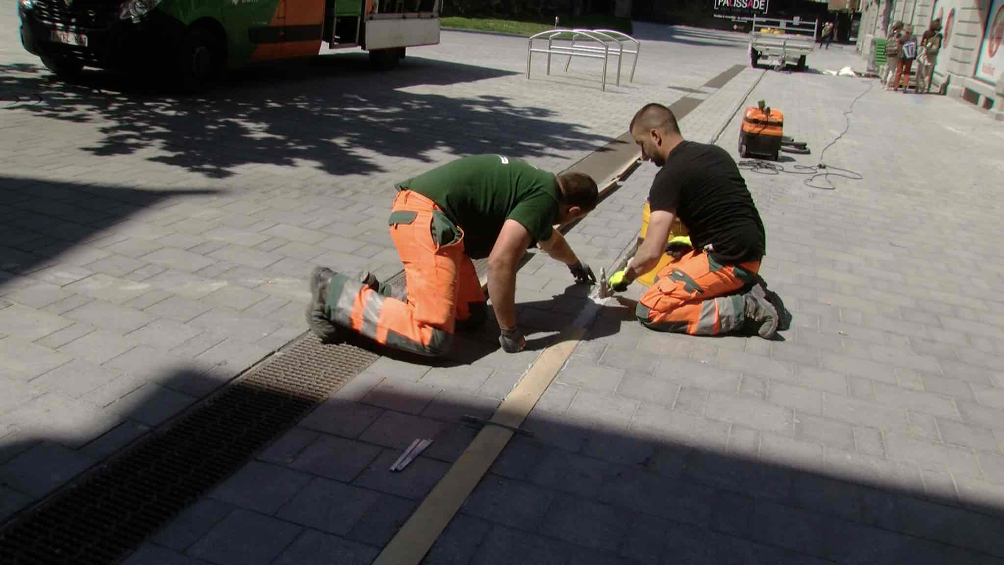 Travaux de pavage et réparation du fil d'or à Tournai: des perturbations jusqu'au 20 septembre