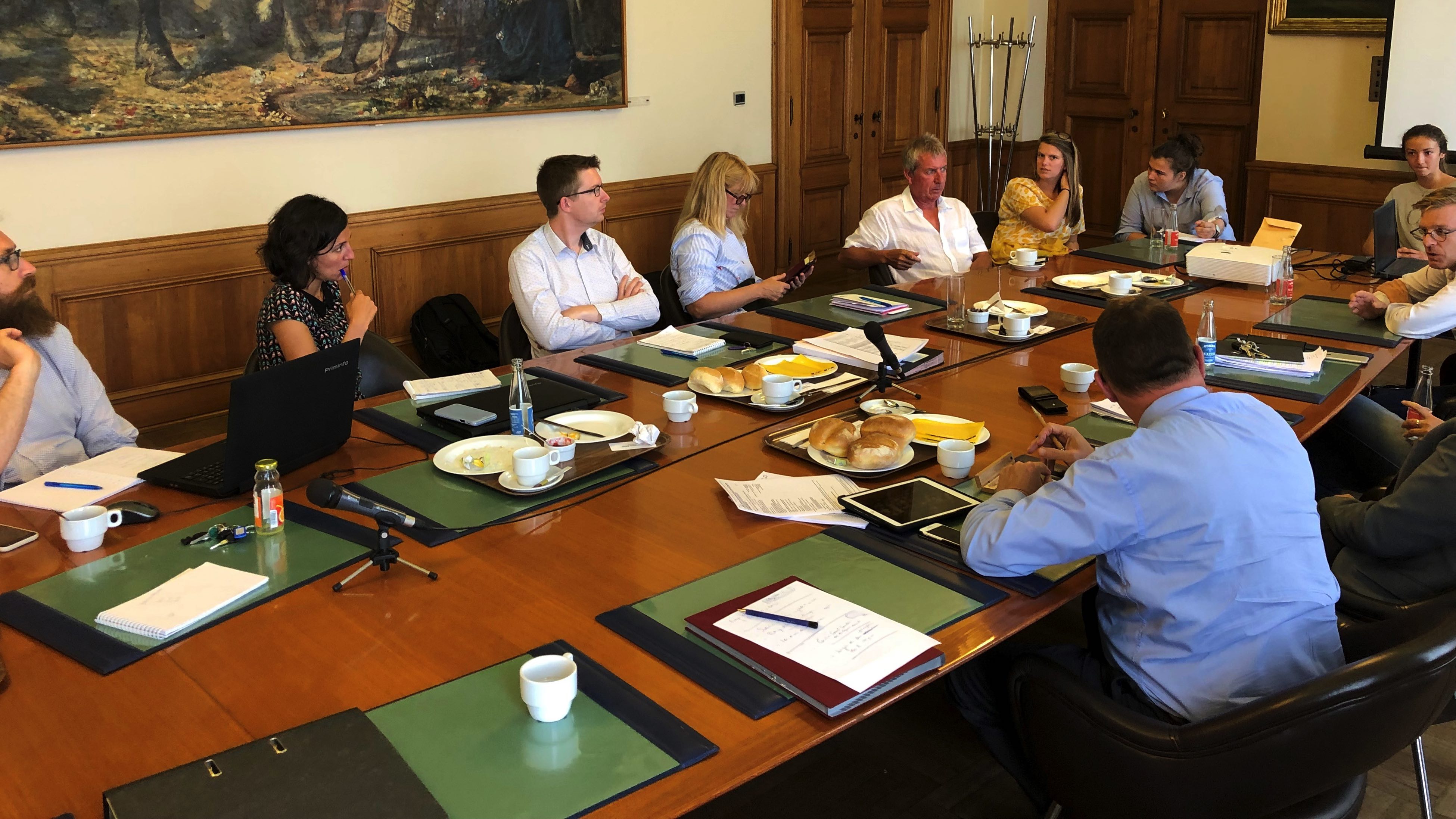Les jeunes de «Tournai se bouge pour le climat» ont rencontré les autorités communales