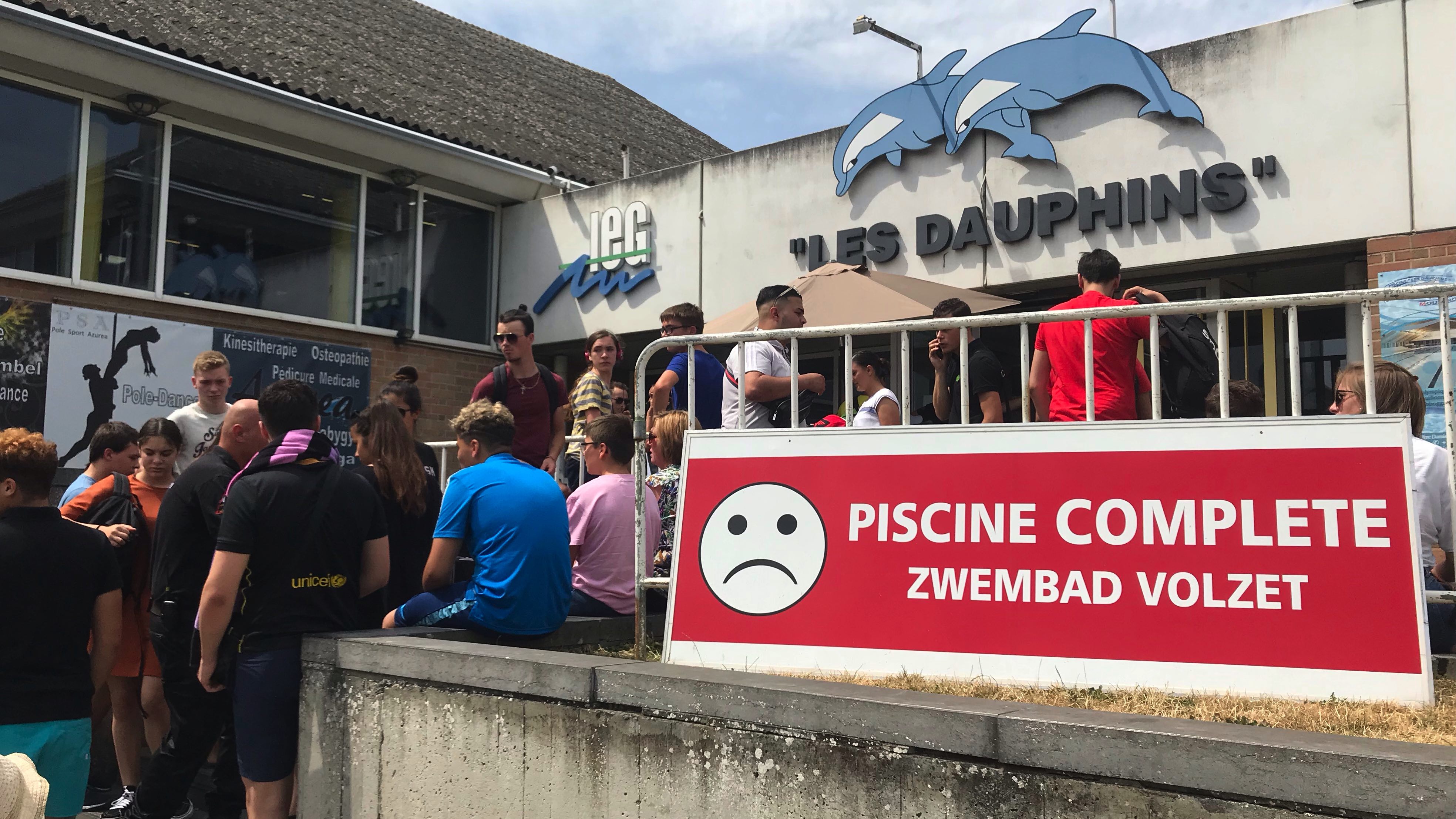 La piscine de Mouscron obligée de refuser du monde