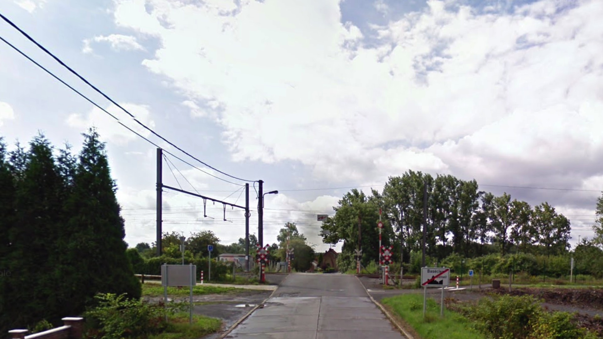 Une dame heurtée par un train à Basècles