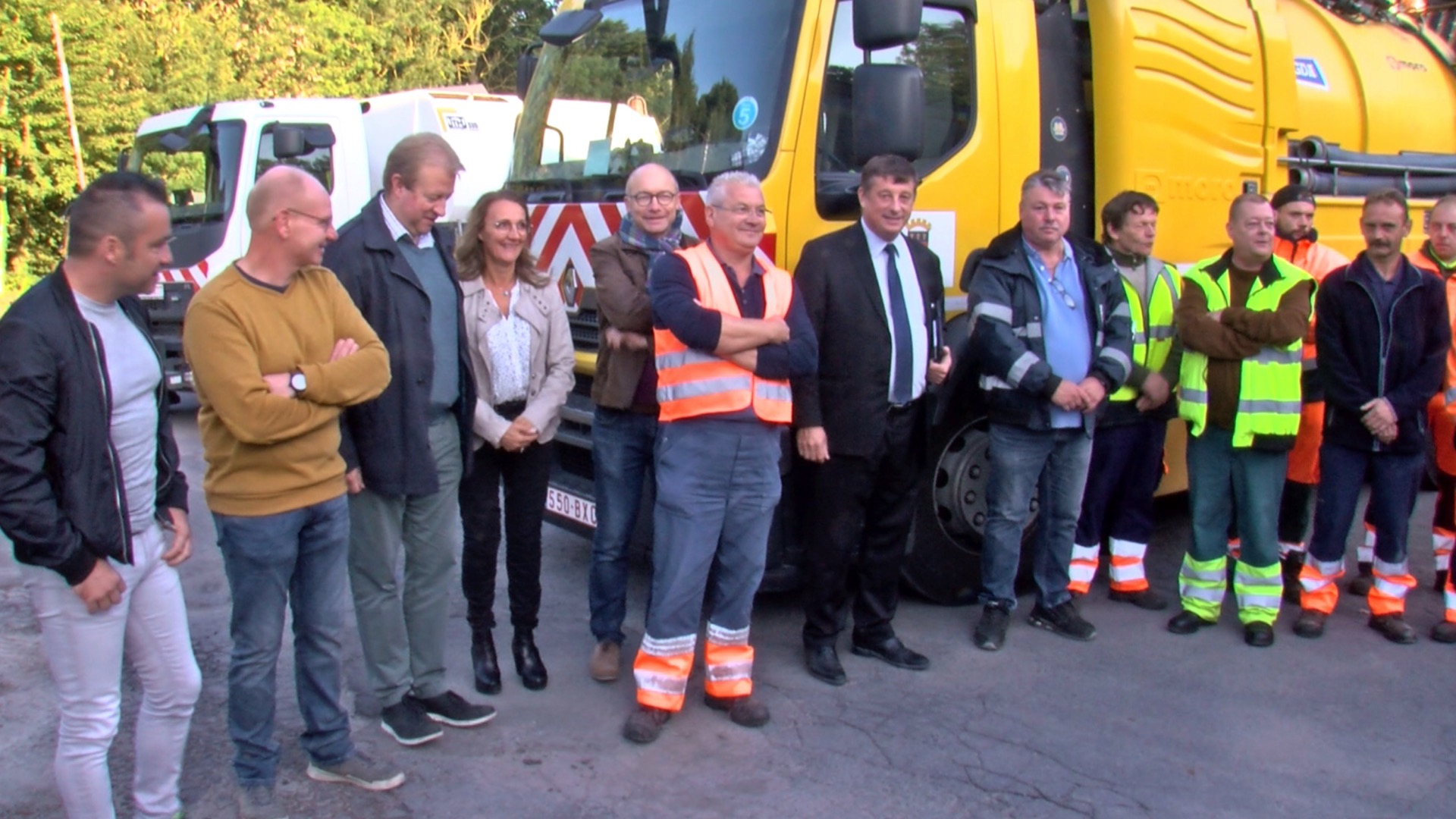 Le district du service voiries de Froidmont-Templeuve à nouveau opérationnel