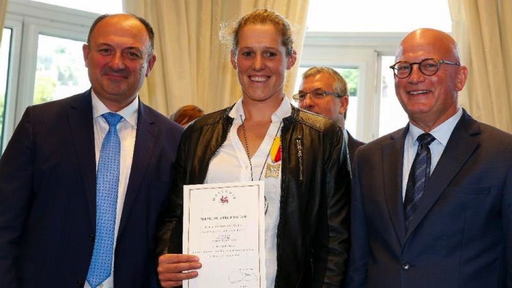Hélène Vander Massen Chevalier du Mérite wallon