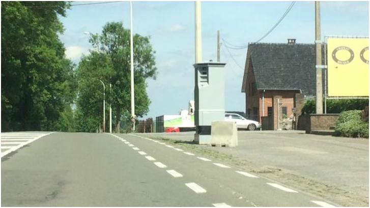 Ath: le lidar de retour le long de la chaussée de Bruxelles