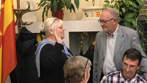 Nadia Brohée remplace Marcel Lumen au conseil communal de Brugelette
