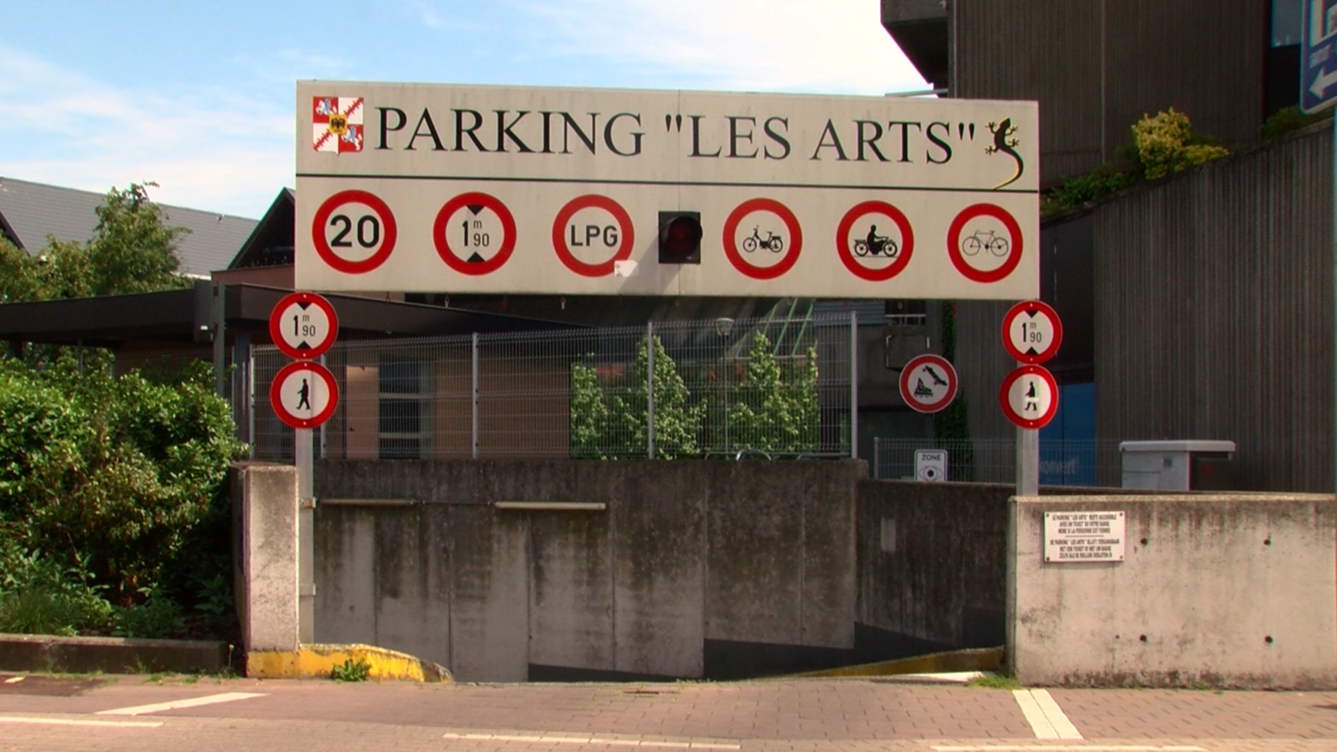 Mouscron: le parking «Les Arts» sera rouvert ce samedi