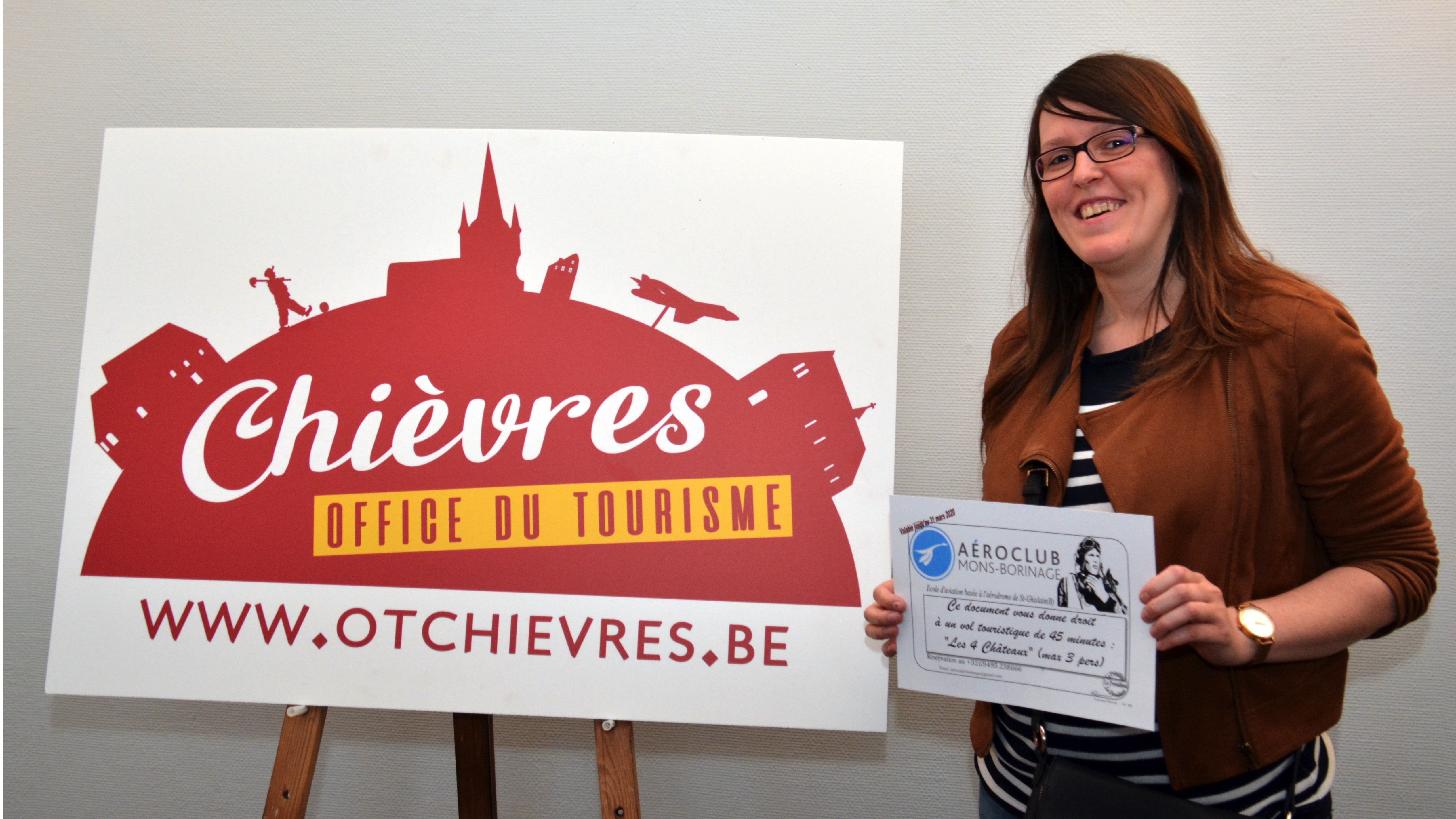 Un nouveau logo pour l'Office du tourisme de Chièvres