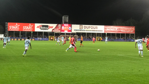 Mouscron battu par le Club de Bruges 0-1