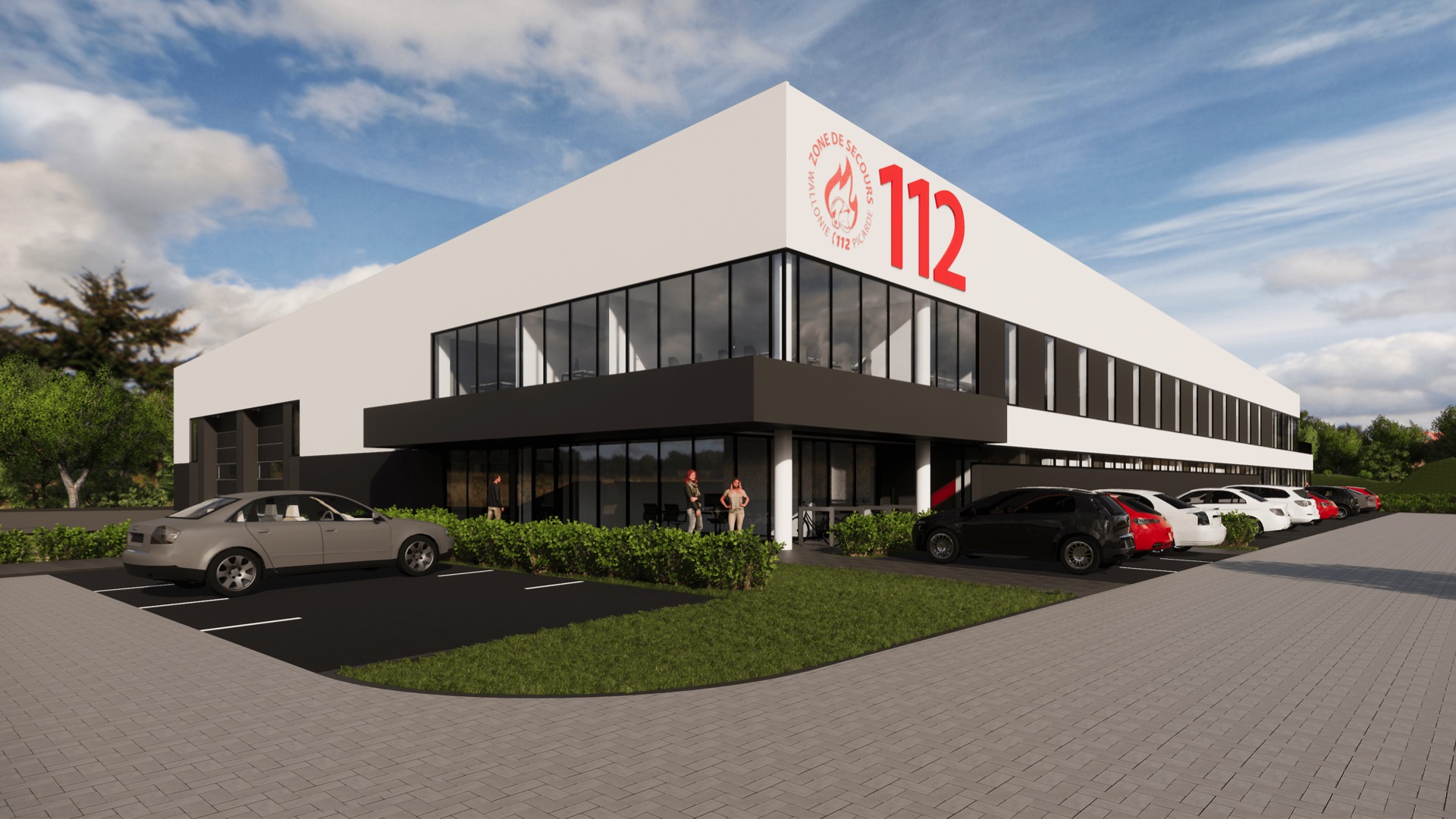 Zone de secours de Wallonie picarde : le projet des nouvelles casernes récompensé