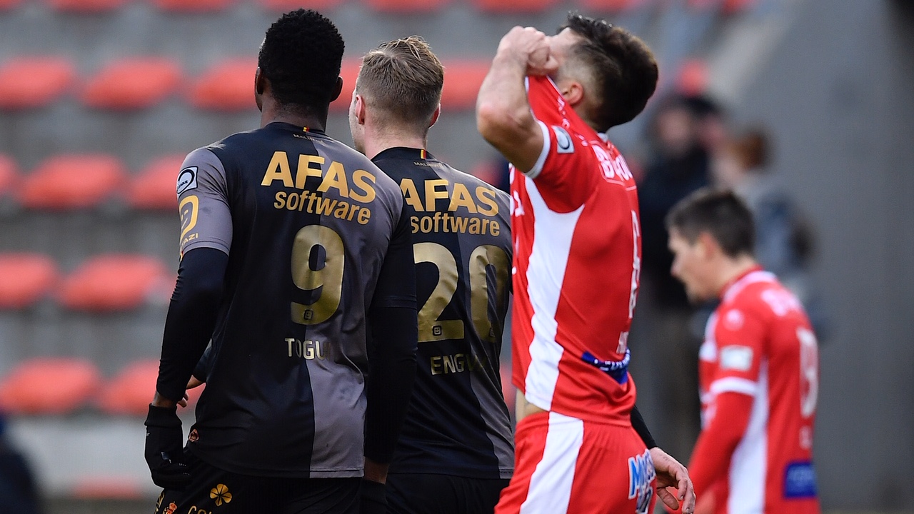 L'Excel Mouscron conclut 2019 par une défaite face à Malines