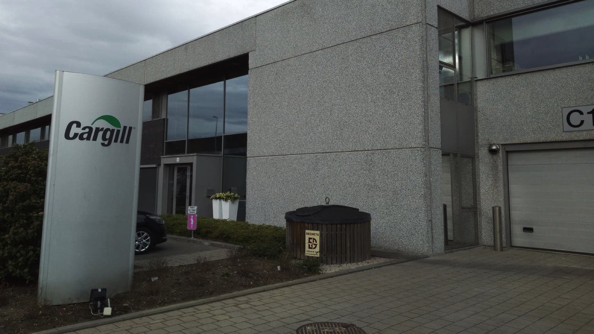 Début d'incendie dans la chocolaterie Cargill à Mouscron
