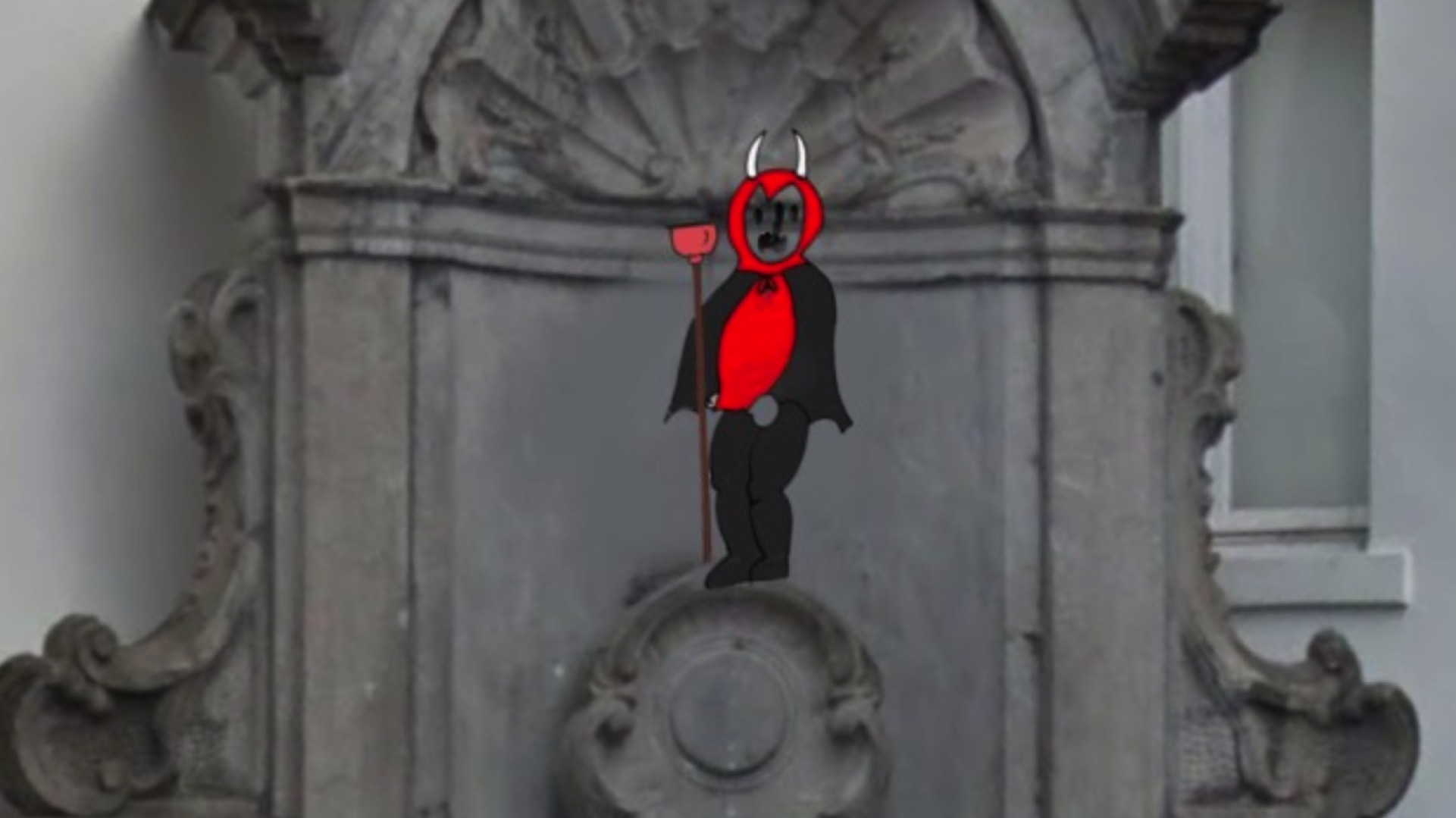 Le Manneken Pis va prochainement s'habiller en Diable de Tournai