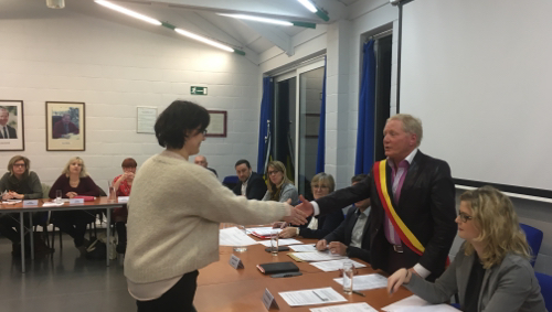 Delphine Ottevaere remplace Adeline Cappart comme conseillère communale