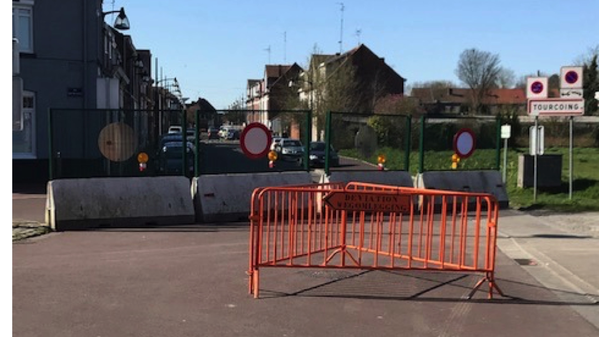 Confinement : 4 accès frontaliers fermés entre Mouscron et la France