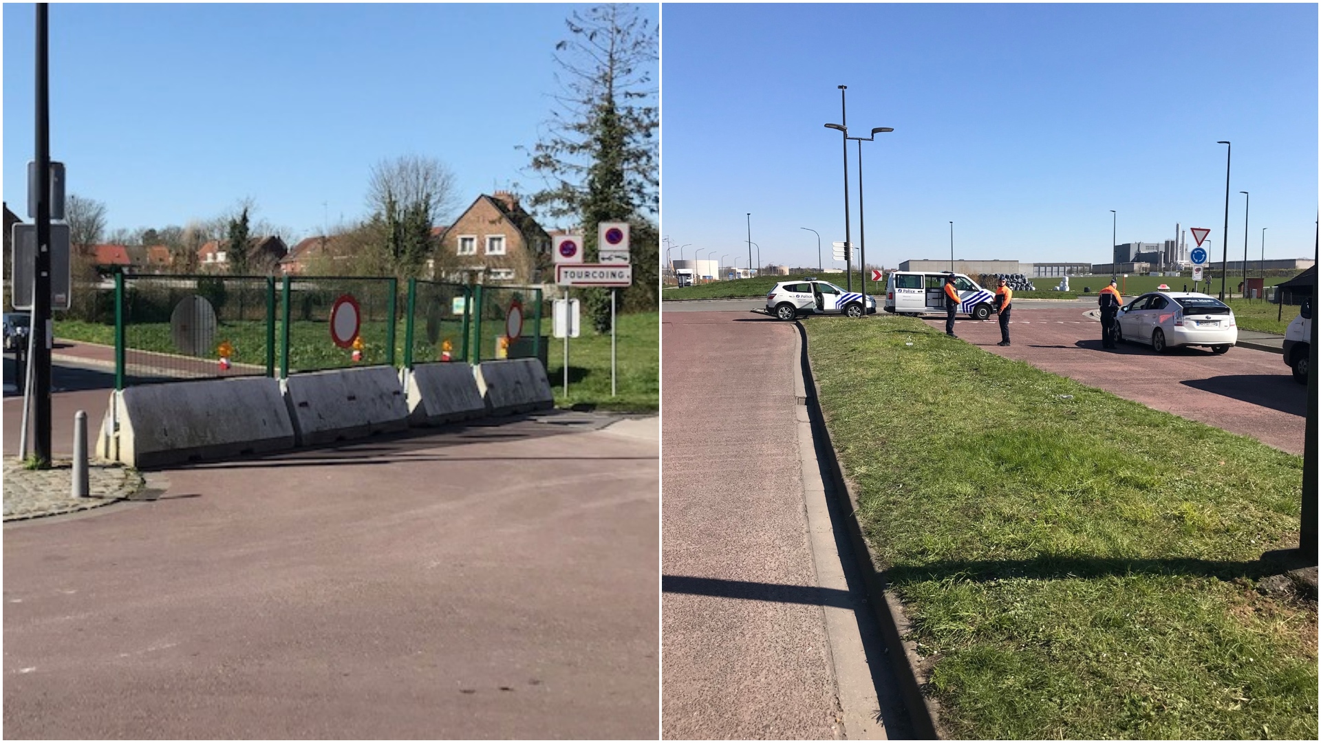 Mouscron : voici tous les points de passage frontière fermés à cause du coronavirus
