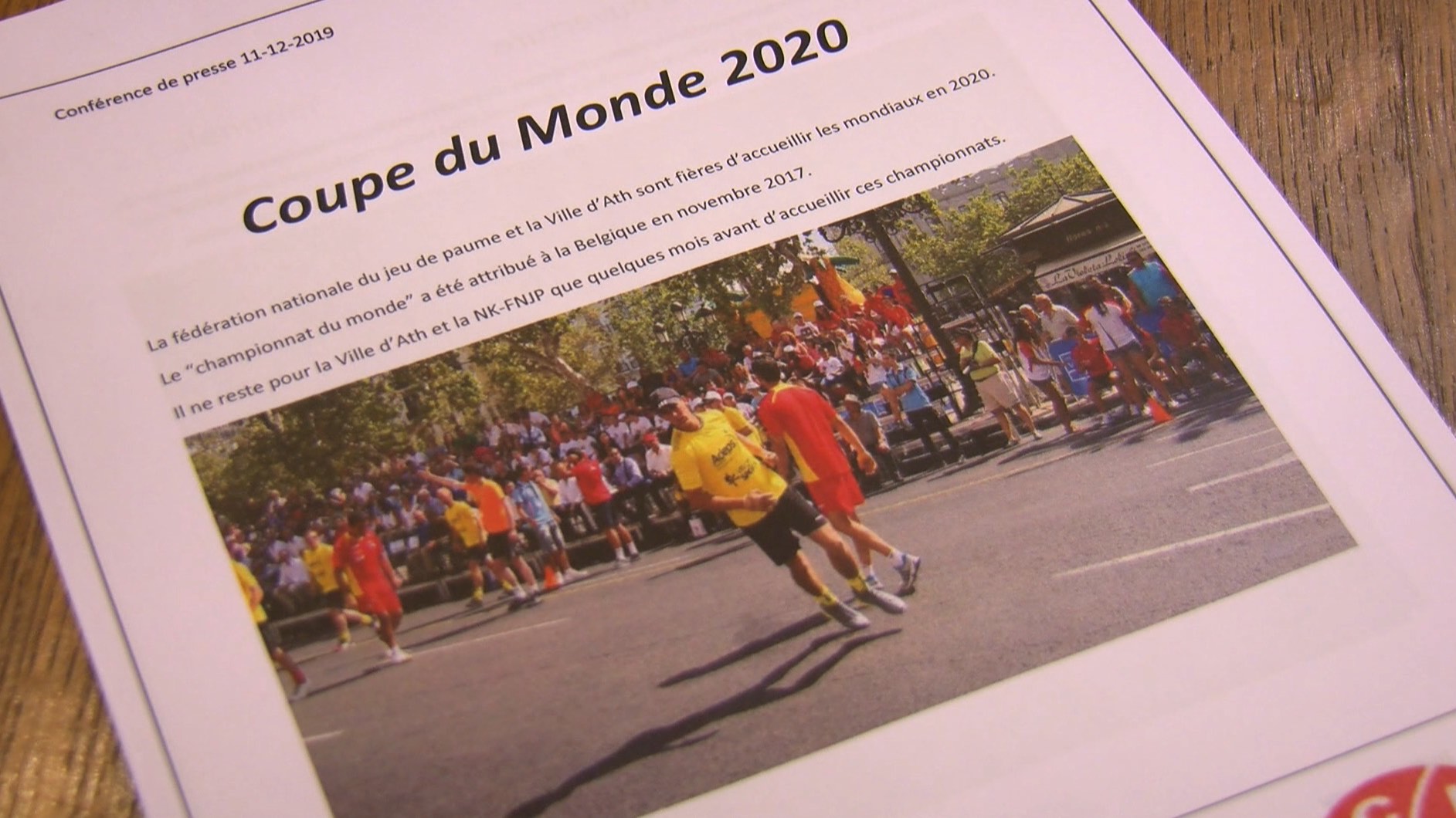 Ath : le championnat du monde de jeu de paume reporté en 2021