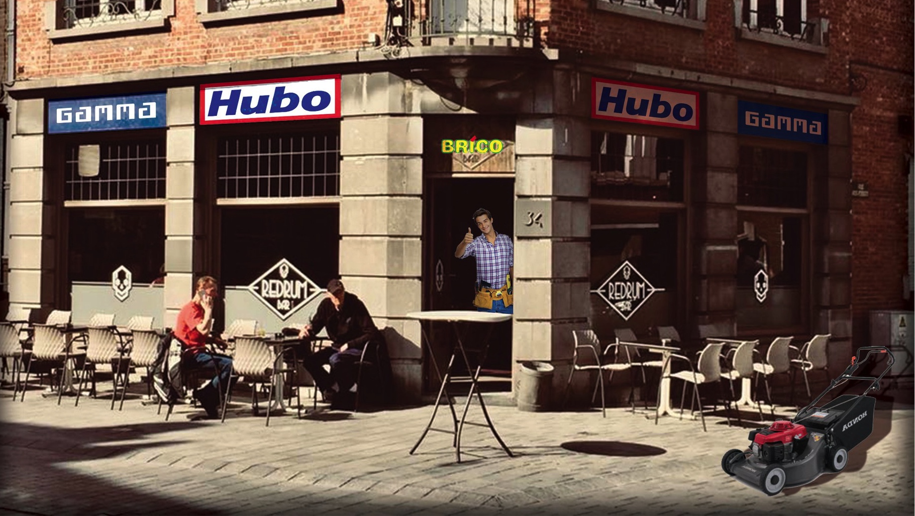 Réouverture de certains magasins ce samedi : de l'absurde par le biais de l'humour pour des tenanciers wallons picards