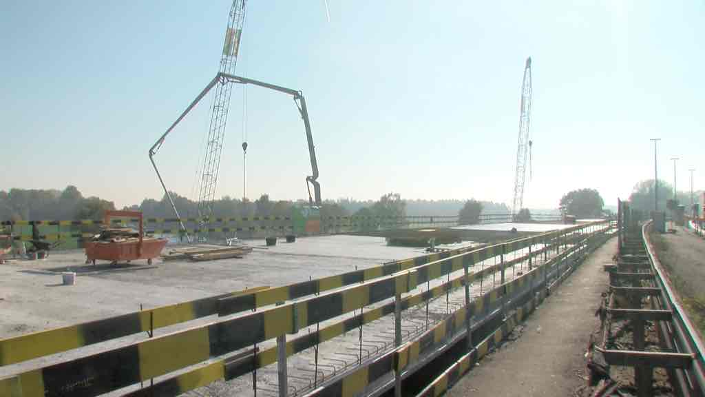 Les chantiers du pont de Pommeroeul et de la N60 à Frasnes toujours sur pause