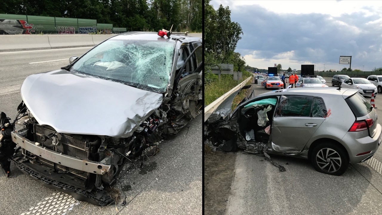 Un conducteur fantôme percute une voiture à contresens sur l’A8 à hauteur de Froyennes