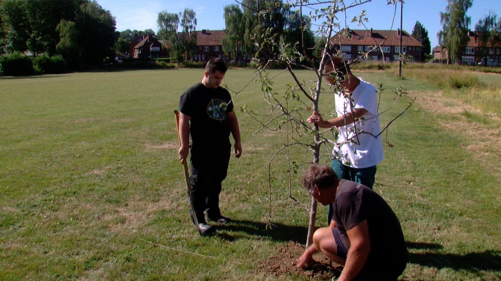 Tournai : le premier pommier a été planté, le Vert Bocage entame sa mutation