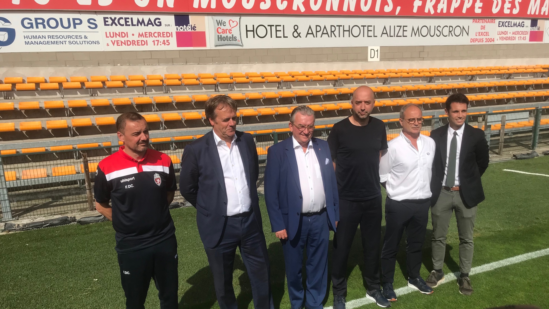L'Excel Mouscron officiellement racheté par Gérard Lopez, président du LOSC