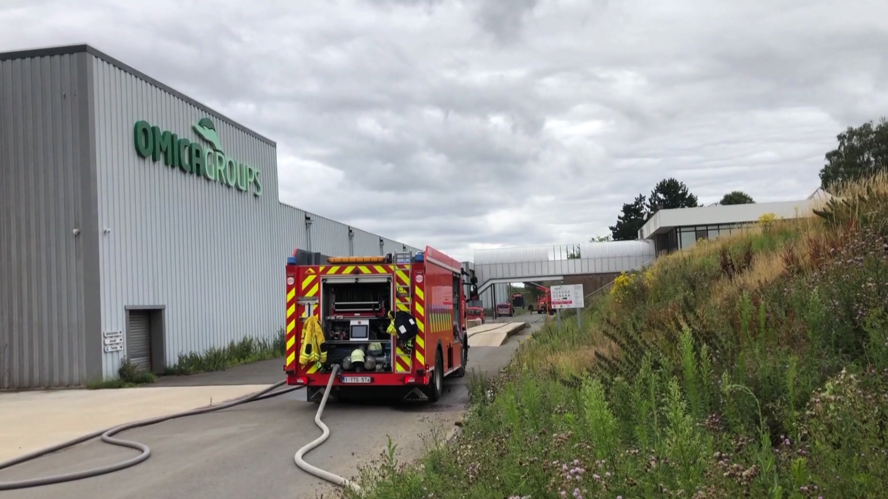 Tournai - Reprise d’incendie chez Omicagroups