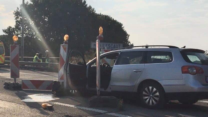 Accident sur l’E42 à hauteur de Froyennes en direction de Lille