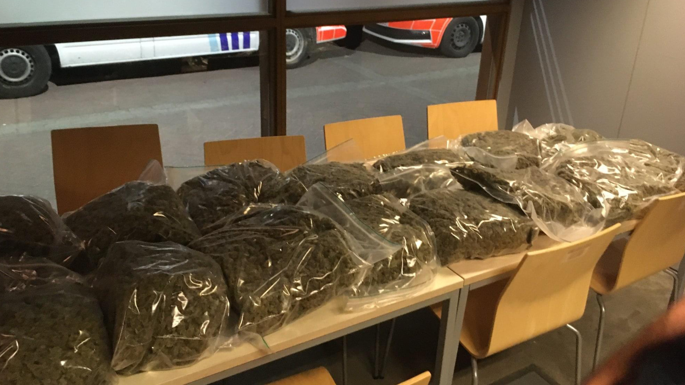 Tournai : 18 kg de marijuana saisis à la suite d’une course-poursuite
