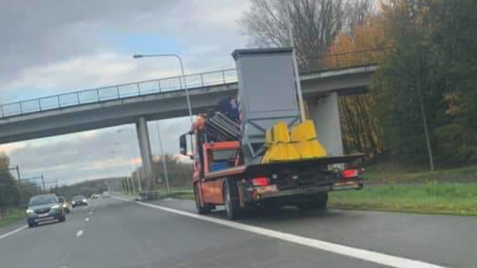 Un lidar installé sur la N56 entre Ath et Rebaix