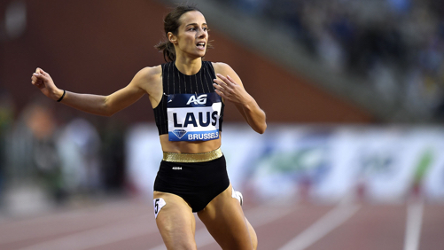 Camille Laus quatrième du 400m du Mémorial Van Damme