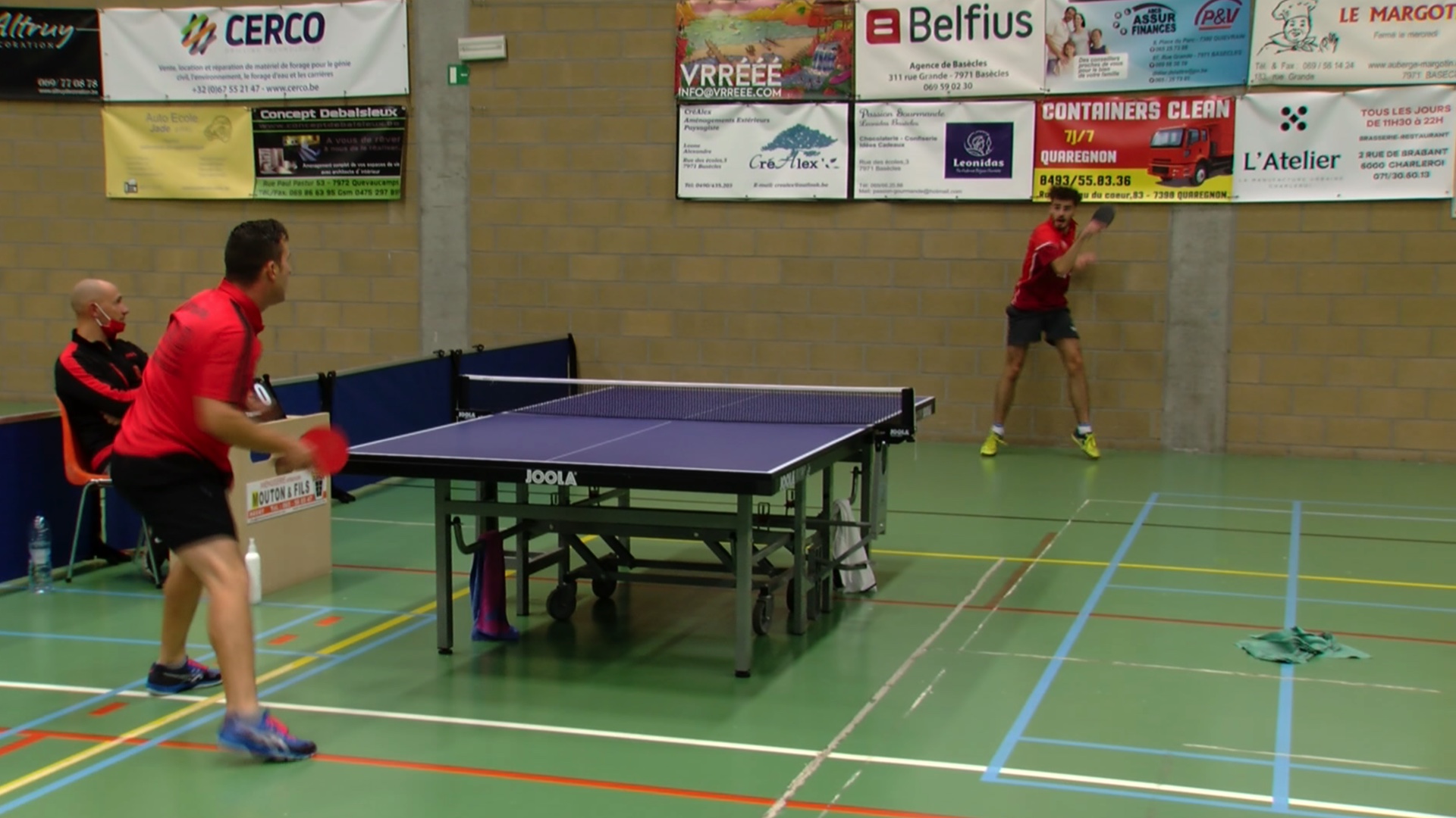 Tennis de table ambitions opposées pour les deux premières équipes de