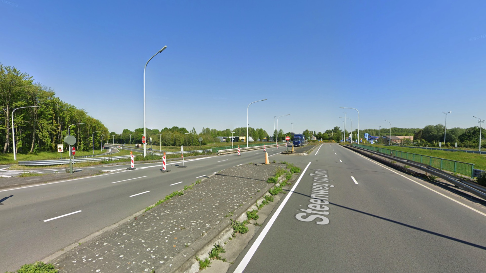 Enghien : des travaux débutent ce lundi sur le pont de la N55 qui surplombe l'autoroute A8