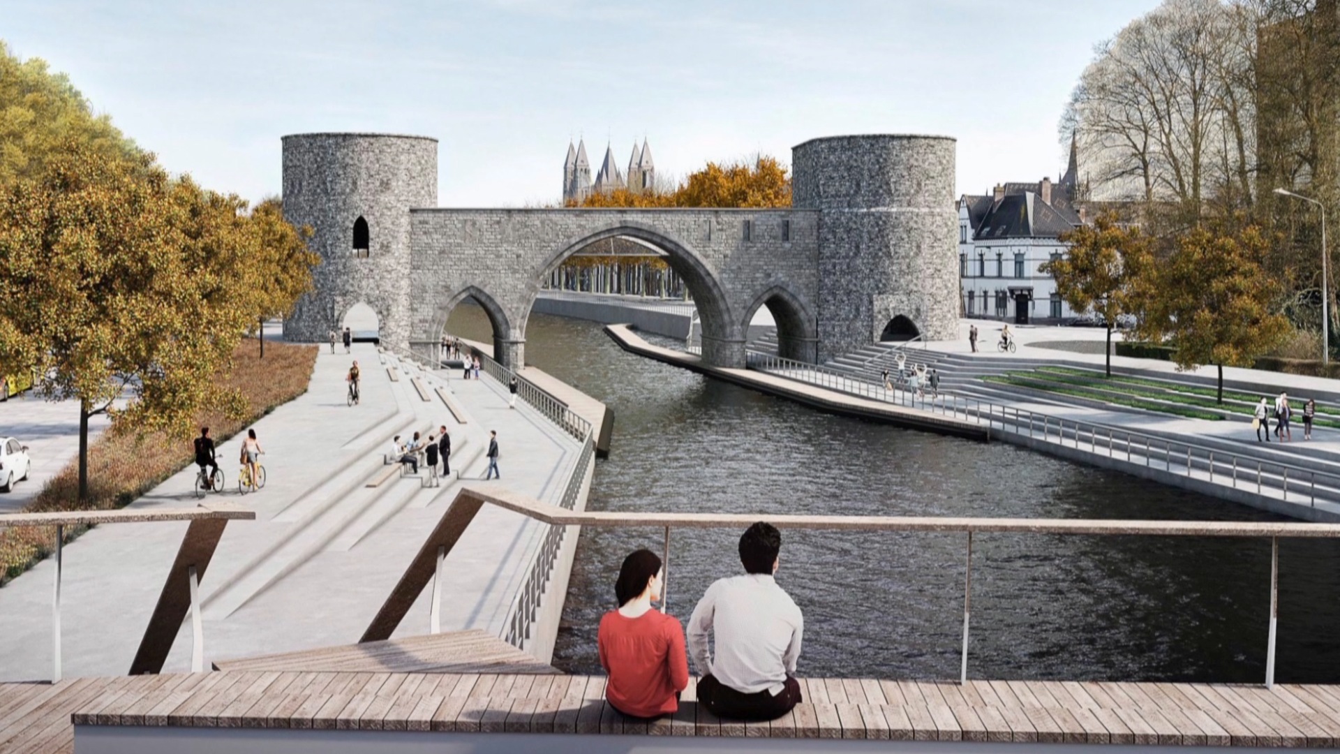 Tournai : la circulation modifiée durant deux week-ends d’octobre pour des aménagements sur le pont Delwart
