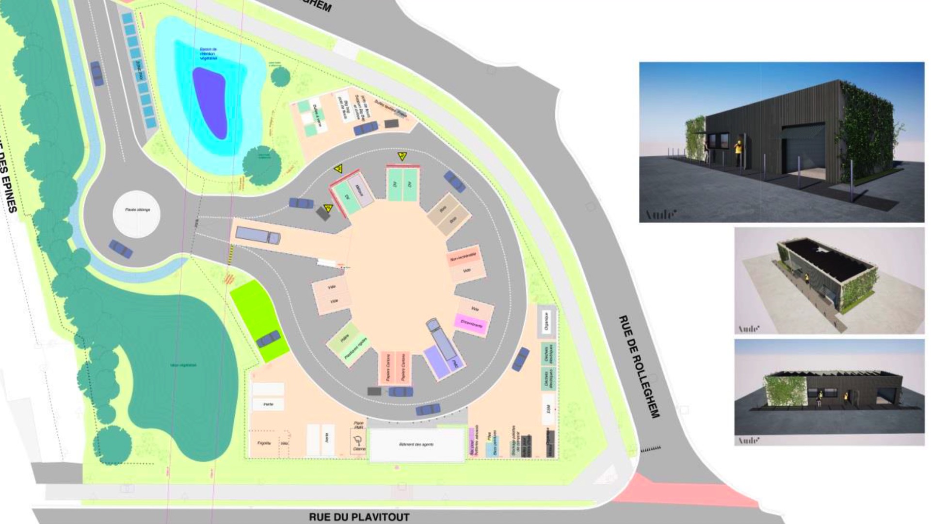 Mouscron : le chantier du nouveau recyparc est lancé