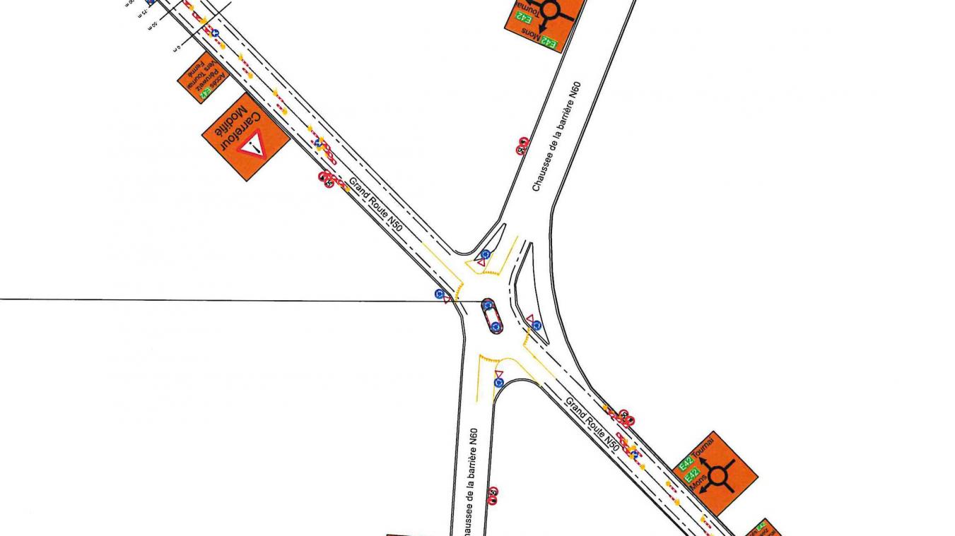 Les feux de signalisation de la barrière de Bury remis en fonction ce week-end