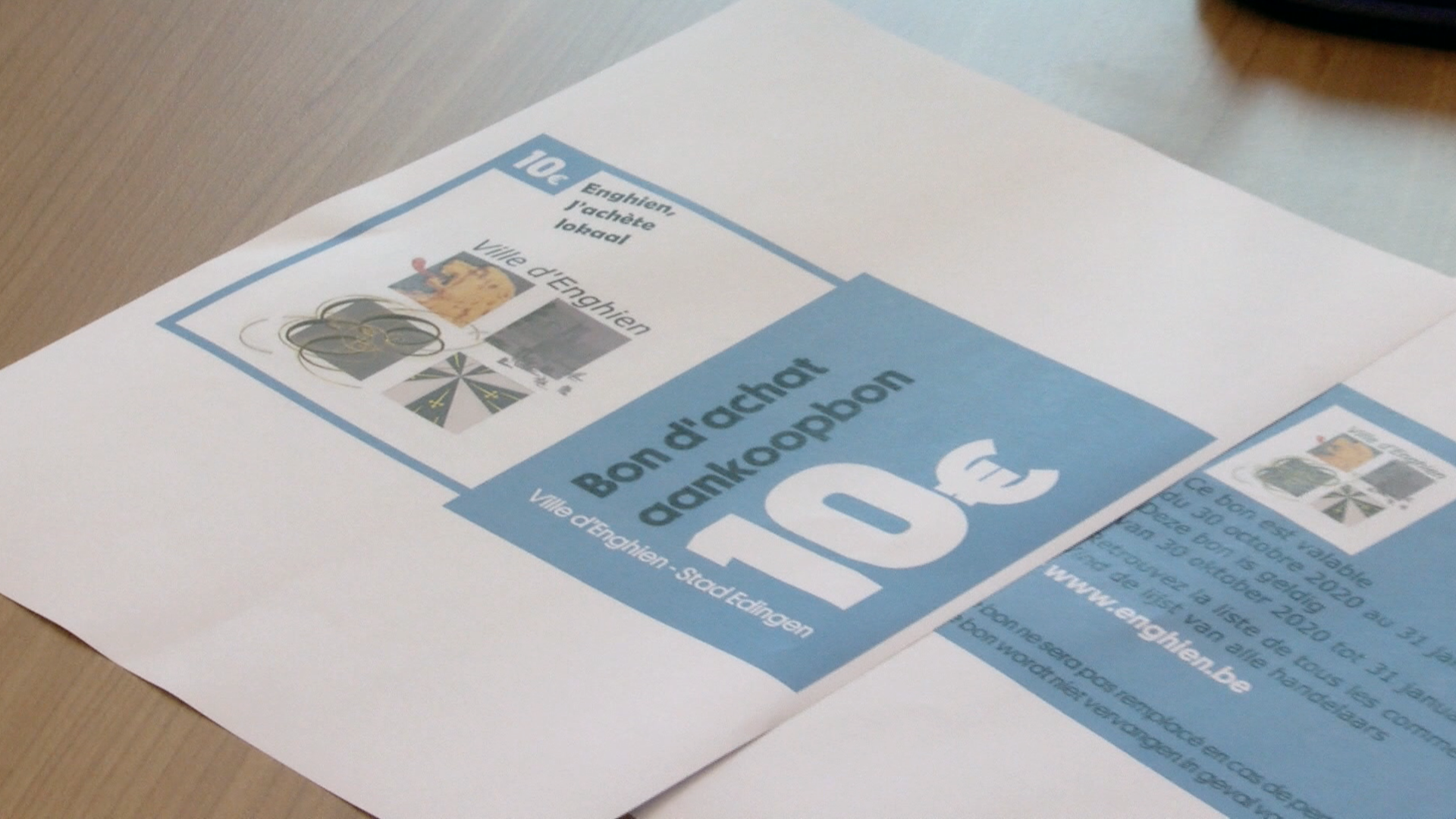 Enghien : les chèques de 10 euros pour soutenir le commerce local prolongés jusqu’au 31 mars