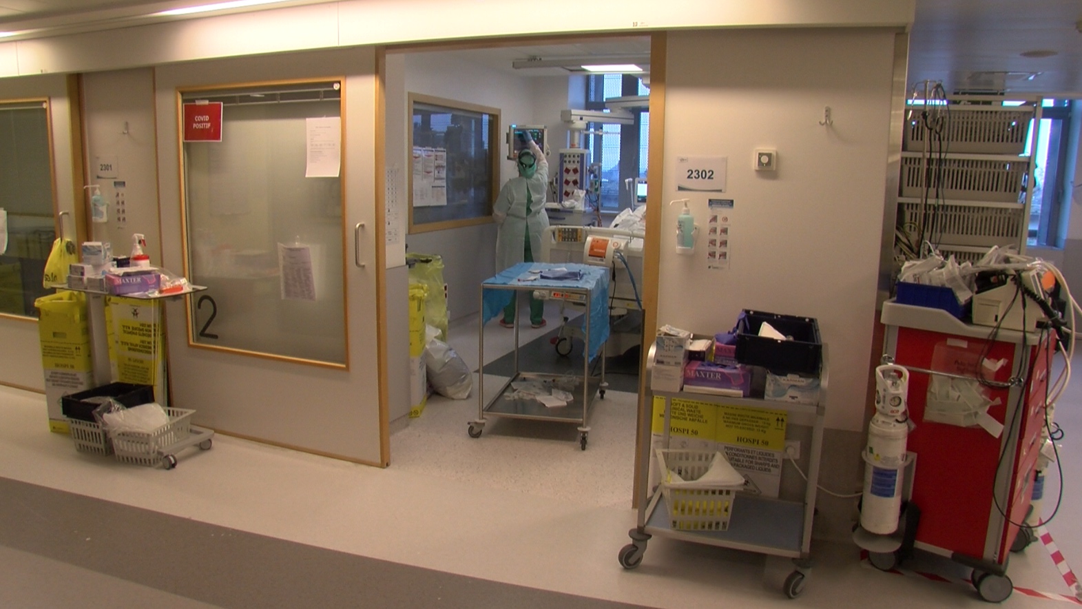 Coronavirus : les chiffres stagnent au CHwapi, au CH Mouscron et à EpiCURA Ath