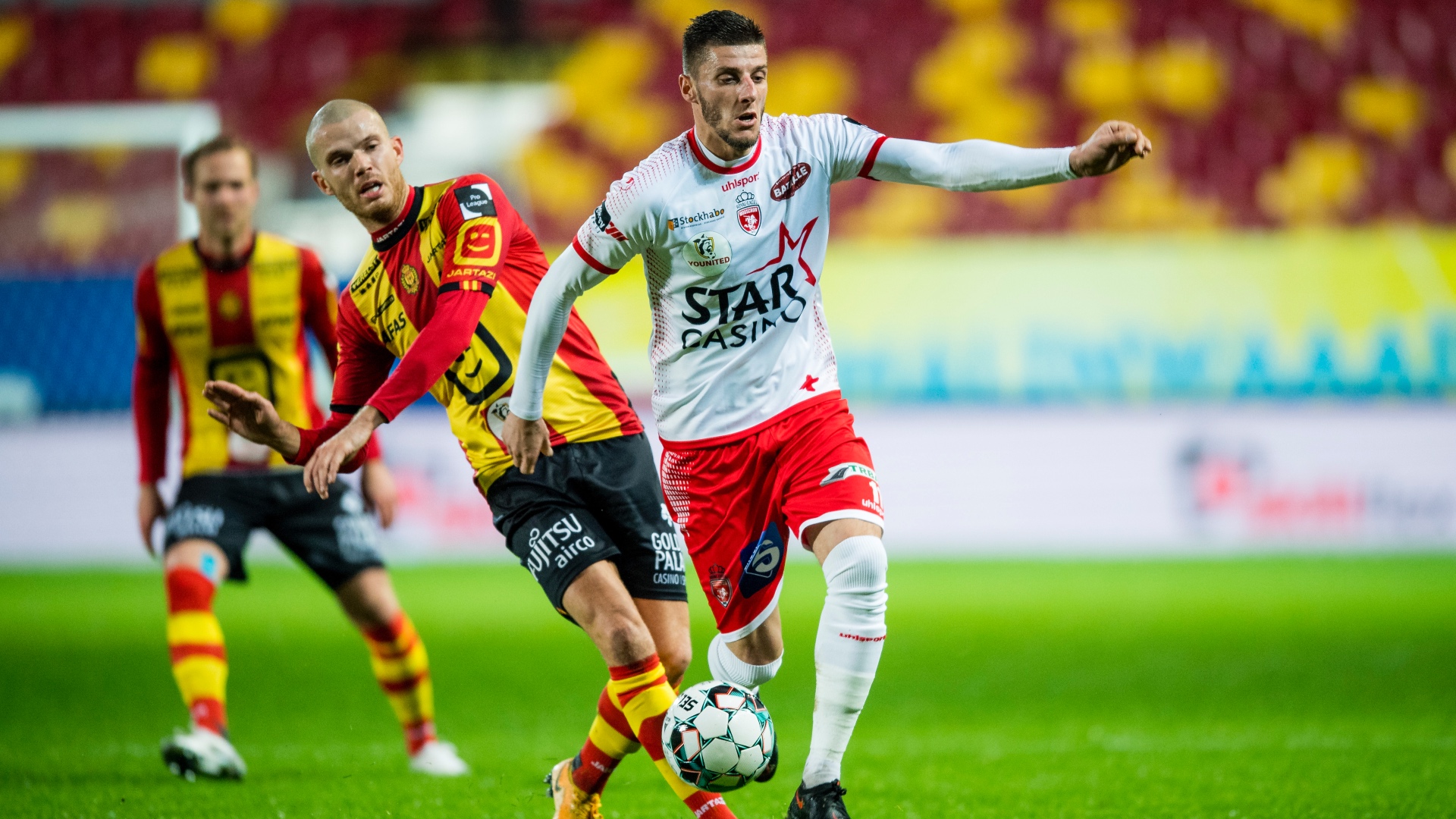 L'Excel Mouscron conclut l'année 2020 par une défaite à Malines