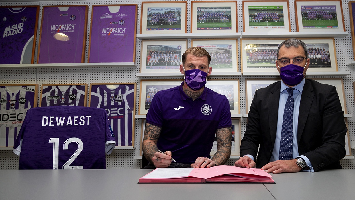 Football : Sébastien Dewaest rejoint le Toulouse FC