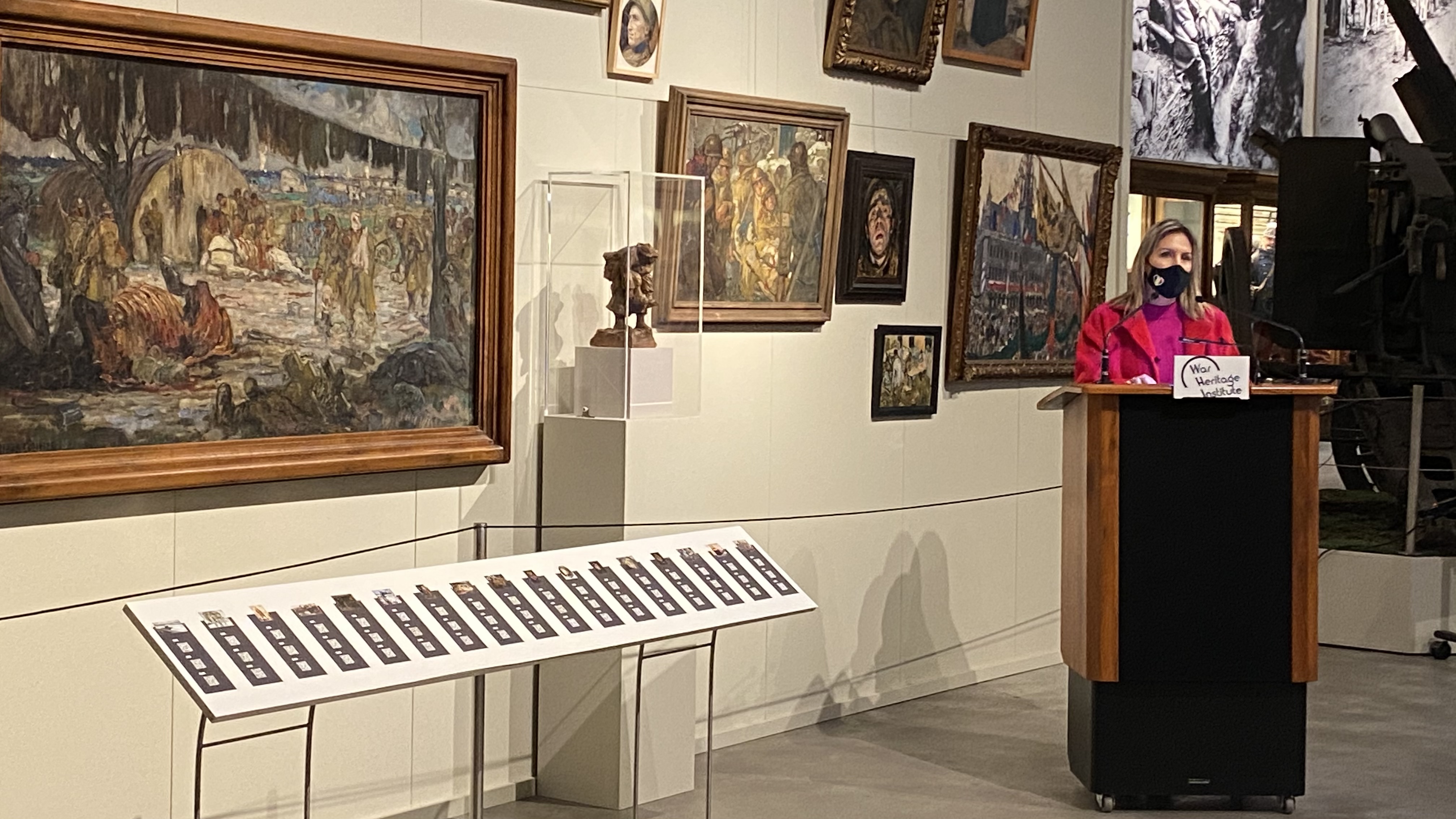 Le peintre tournaisien Fernand Allard L'Olivier à l'honneur au War Heritage Institute à Bruxelles