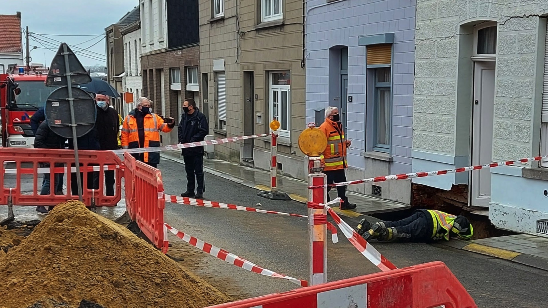 Menace d'effondrement d'une habitation à Lessines : le bourgmestre a lancé le plan d'urgence