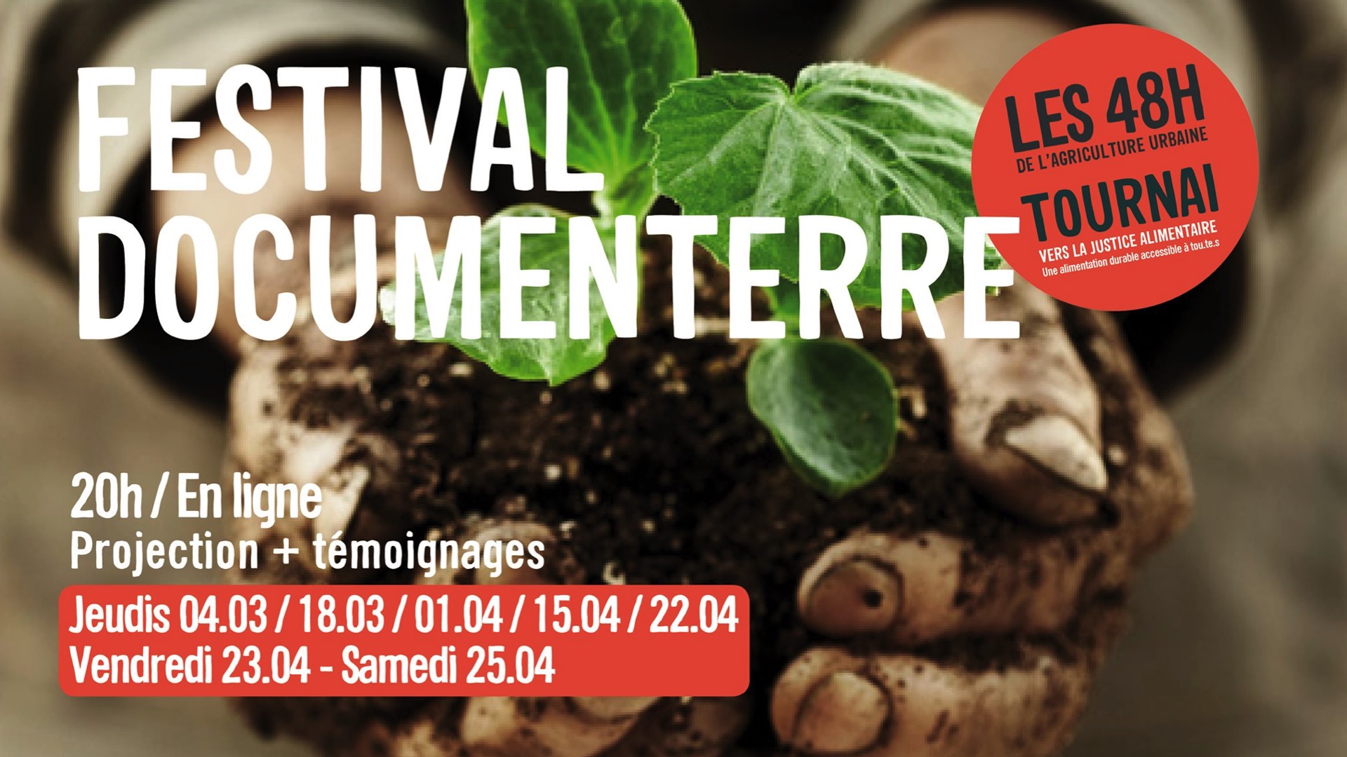 Tournai : un festival «DocumenTERRE» autour de l'accès à une alimentation durable