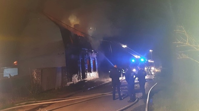 Un incendie suspect dans une maison abandonnée à Warneton