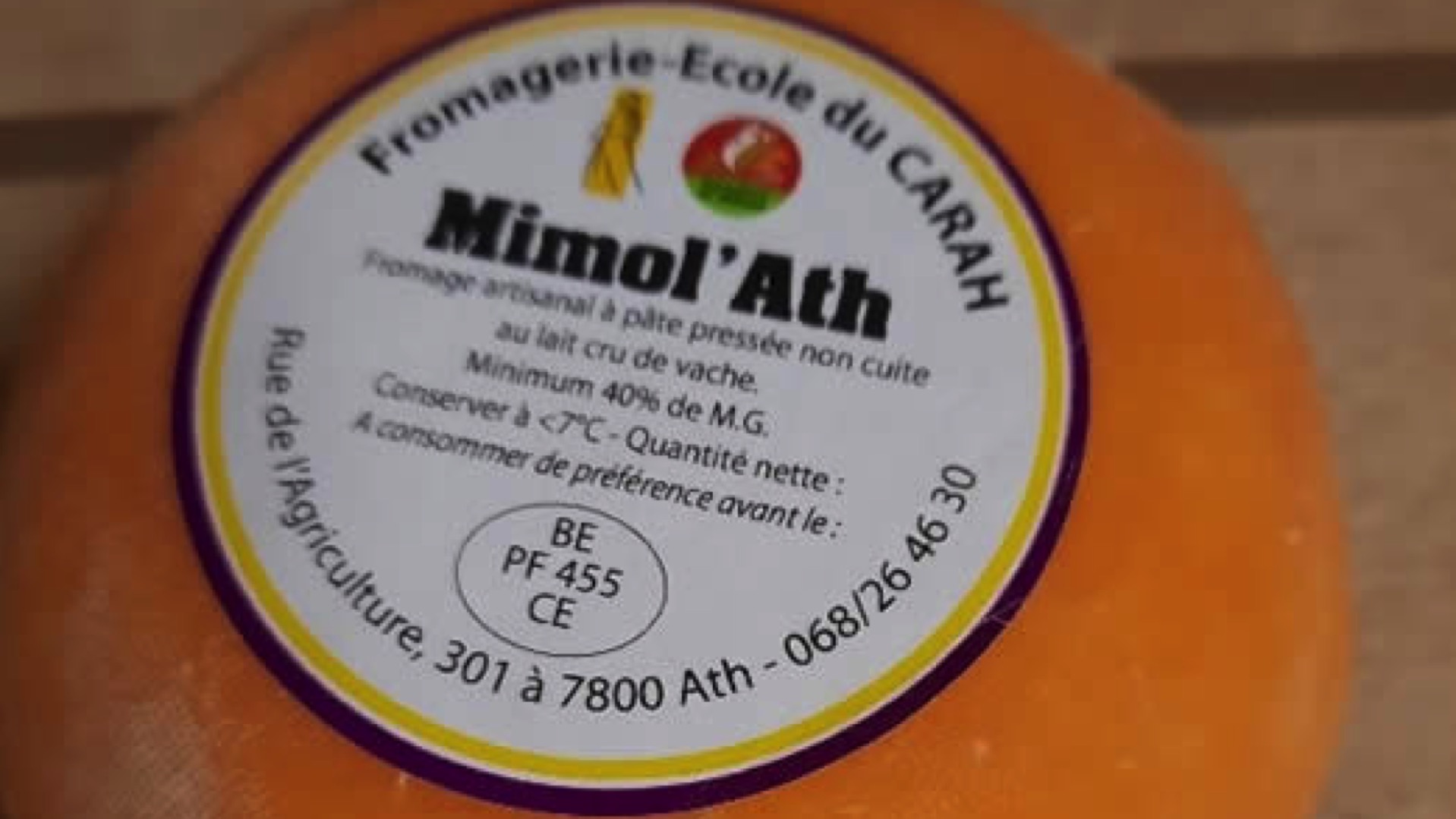 Ath : La fromagerie du Carah rappelle un lot de fromage pour cause de Listéria