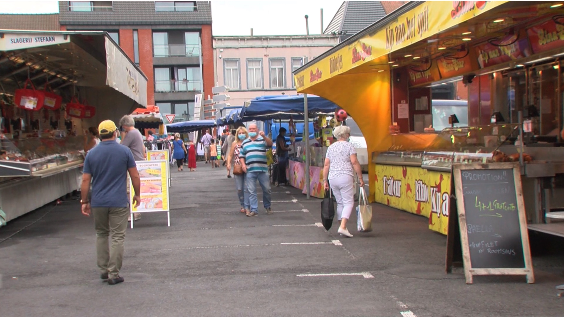 Mouscron : les commerçants «non-essentiels» interdits sur les marchés