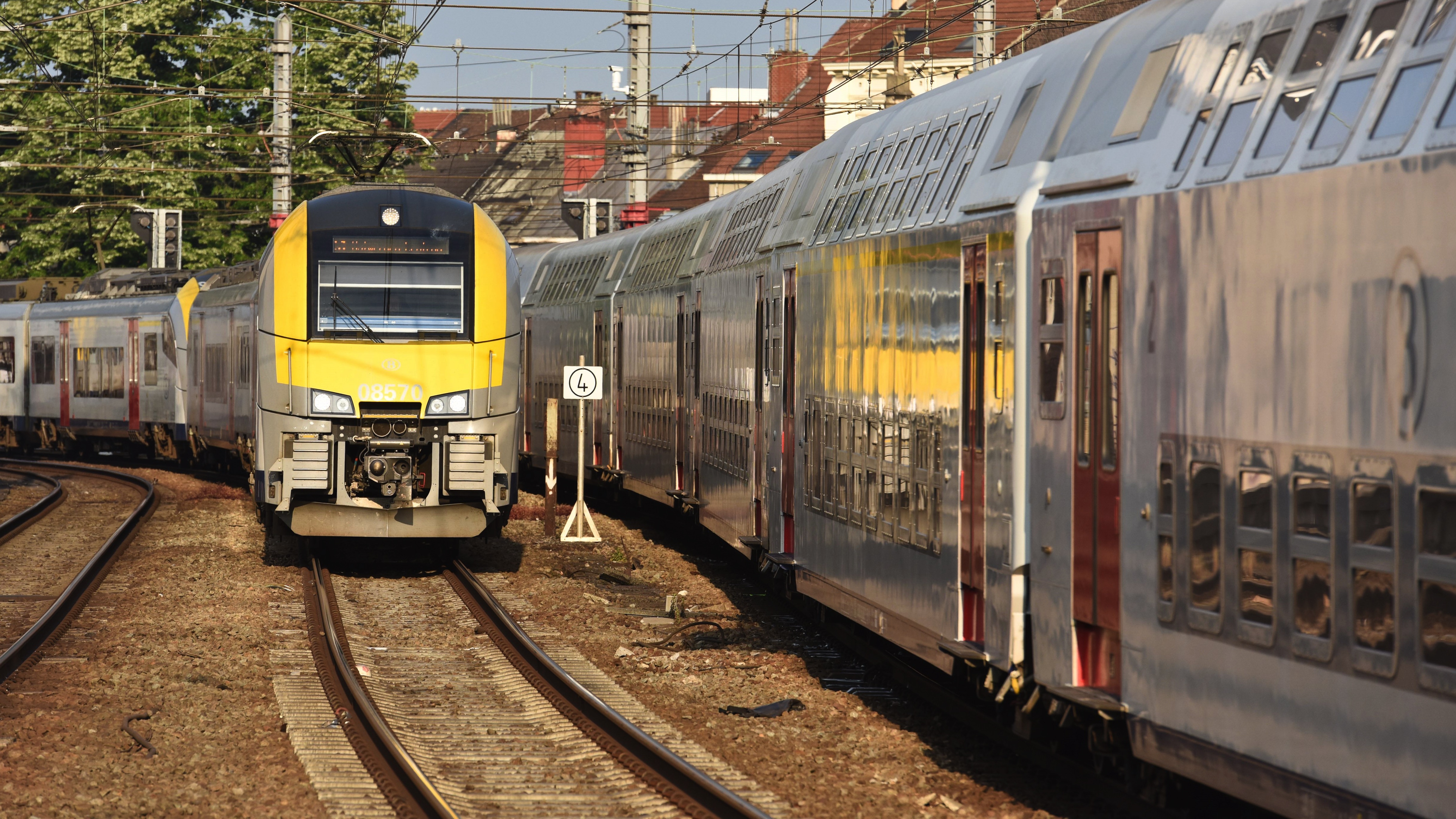 Gare de Tournai : la circulation des trains interrompue entre Ath et Tournai