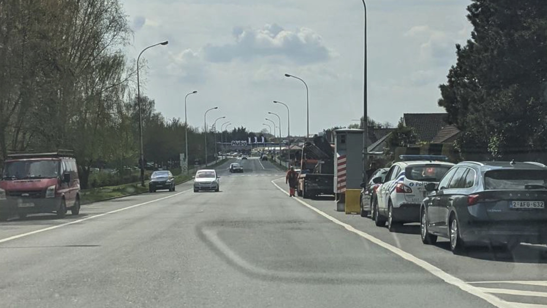 Un lidar installé à l’avenue de Rheinfelden à Mouscron
