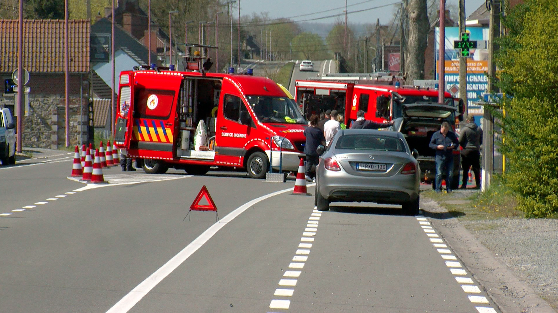 Deux blessés dans un accident à la chaussée de Mons à Ath