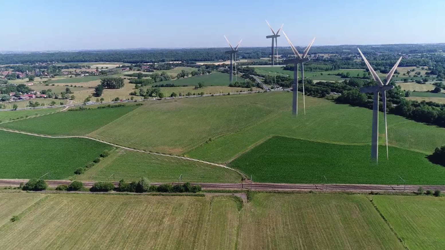 4 éoliennes vont voir le jour à Ville-Pommeroeul