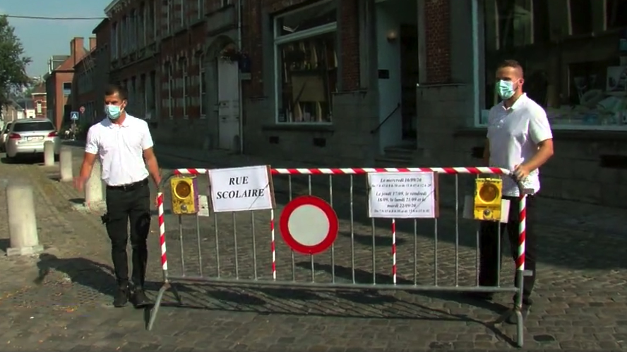 Ath : la rue Hennepin testée en rue scolaire jusqu’au 30 juin