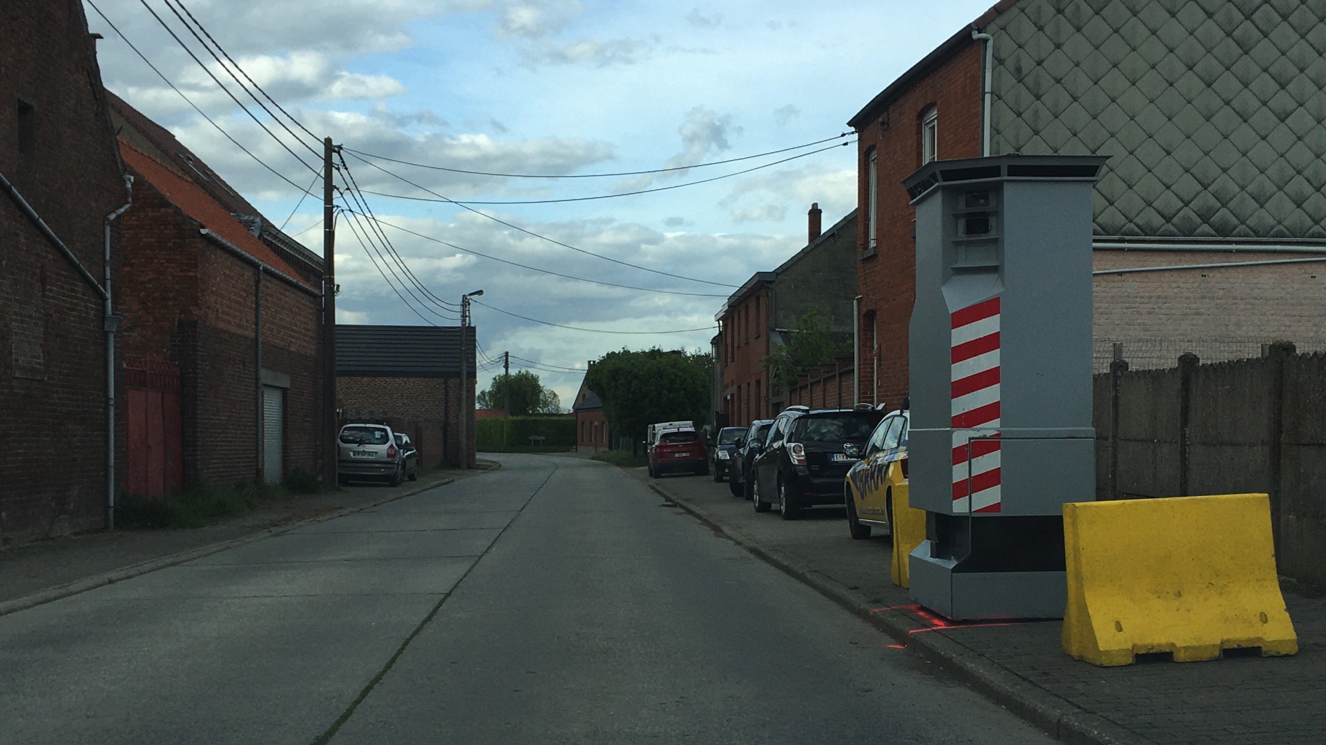 Un lidar installé à Ellignies-Sainte-Anne à la rue du Vert Marais